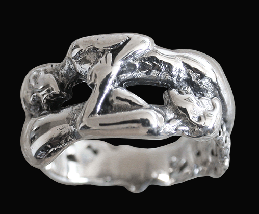 Sexig ring med 69:an i äkta silver. - 2