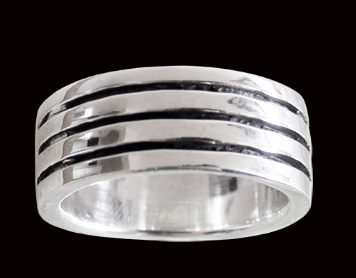 Svensson ring i Äkta silver. - 3