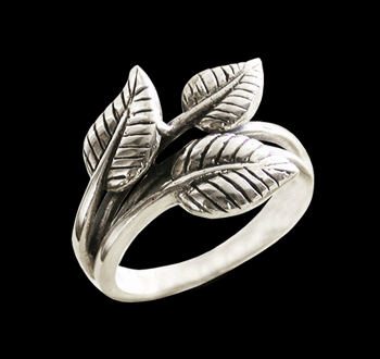 "Vårkänslor" ring i Äkta silver.