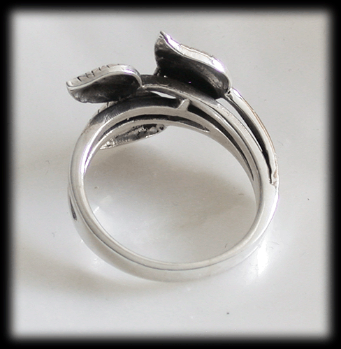 "Vårkänslor" ring i Äkta silver. - 4