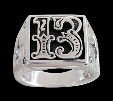 13 Ring i klack. - 2