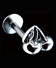 MLBSC77 Labret med körsbär.