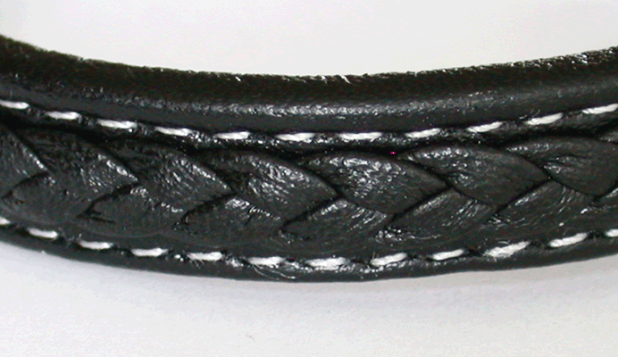 "Little sculls" armband i äkta läder. - 3