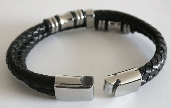 Vackert läderarmband. - 4