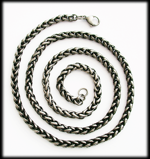 5.5 mm. Stålhalsband repmodell. - 2