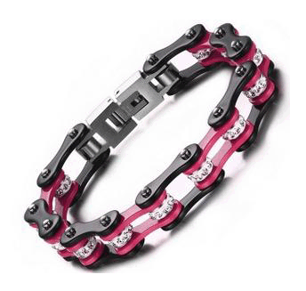 13 mm. MC Armband i stål. - 2