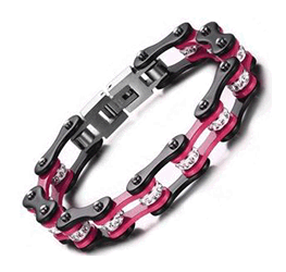 13 mm. MC Armband i stål.