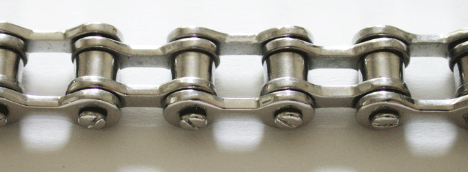 12.5 mm. Matt. MC Armband i stål. - 2