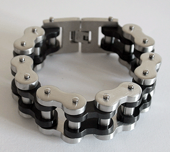 24 mm. Matt. MC Armband i stål.
