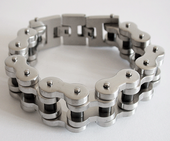 24 mm. Matt. MC Armband i stål. - 2