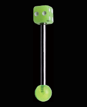 BLGDD GLOW IN THE DARK barbell.