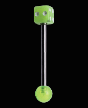 BLGDD GLOW IN THE DARK barbell.