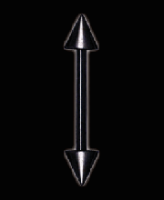 BKBLC, BKMBLC Black steel Barbell med kona.