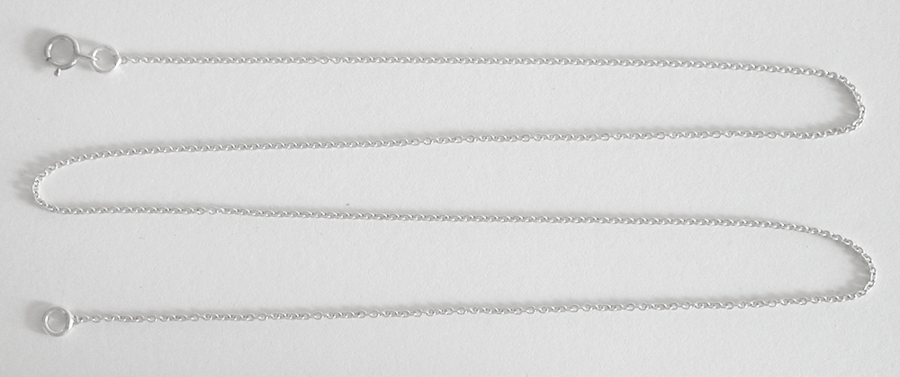 1 mm. Ankarlänk kedja i Äkta silver. - 4