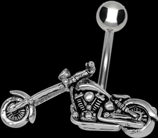 Navelsmycke Chopper.
