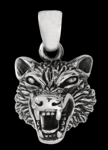 Vargsmycke / Varghalsband i Äkta silver. - 3