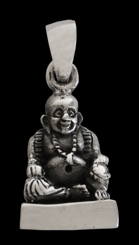 Kinesisk Buddha i Äkta silver.