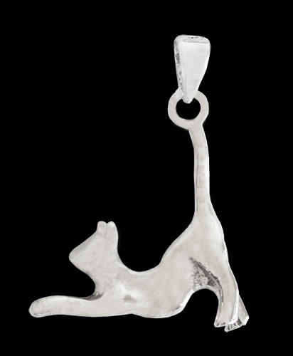 Kattsmycke i Äkta silver.