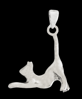 Kattsmycke i Äkta silver.