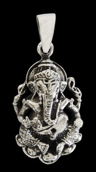 Ganesh hänge i Äkta silver.