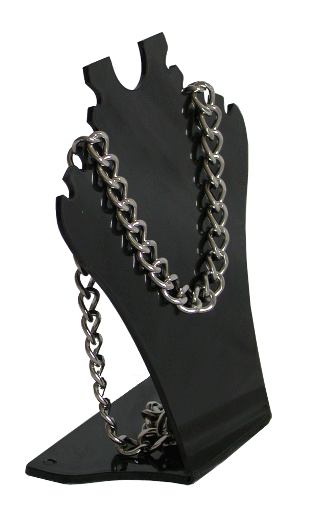 Halsdisplay för 4 halsband.