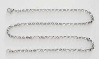 3mm. Rund ankarlänk.