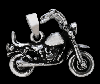 Motorcykel hänge i Äkta silver.