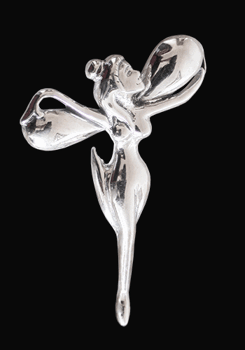 Sexy angel silversmycke.