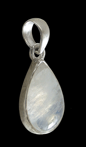 Fantastic Moonstone - Månstenshänge i Äkta silver. - 2