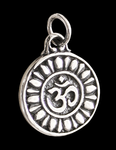 Litet Ganesha halsband i Äkta silver. - 2
