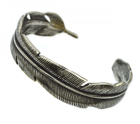 Fjäder armband i rostfritt stål. - 2