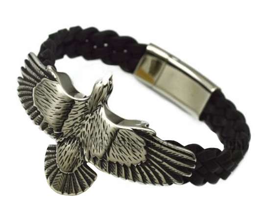 Örn armband i Äkta läder. - 3