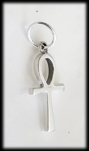 Litet Ankh halsband i Äkta silver. - 2