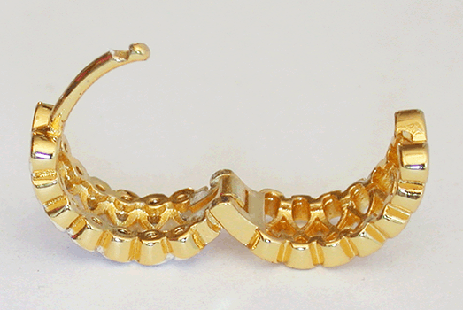 6.5 mm. "Golden bling". - 3