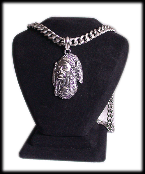 Stort indian halsband. - 4