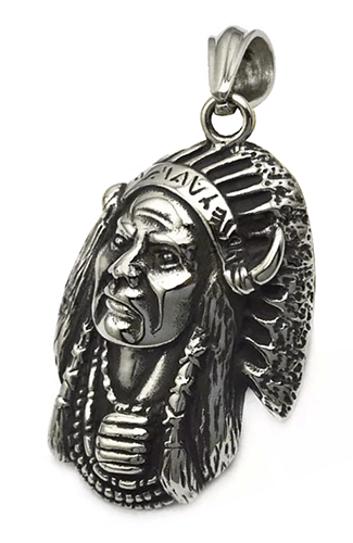 Stort indian halsband. - 2