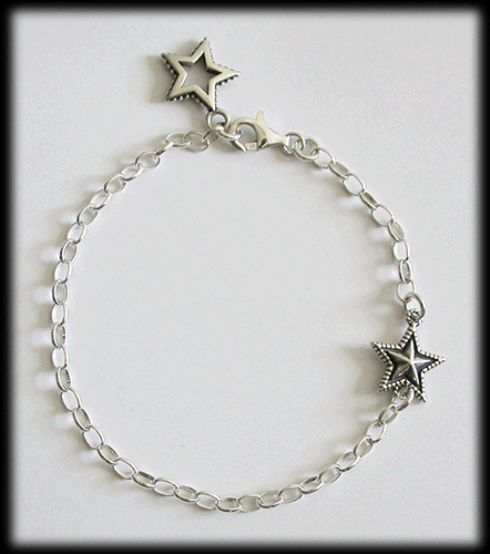 Rejäl fotkedja som även kan användas som armband.