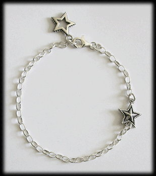 Rejäl fotkedja som även kan användas som armband.