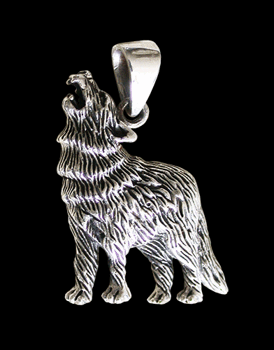 Varghalsband i Äkta silver.