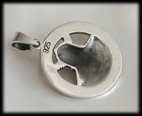 26 mm. Hänge med Tor i Äkta silver. - 4