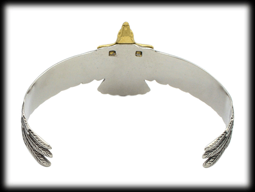 Örn armband i rostfritt stål. - 3