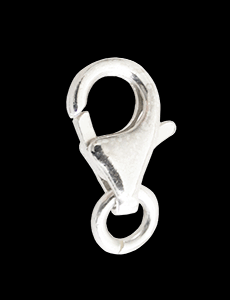 8.5 mm. Klolås i Äkta silver.