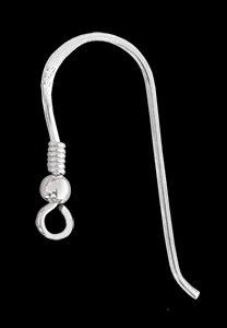 17 mm. Krokörhängen i Äkta silver.