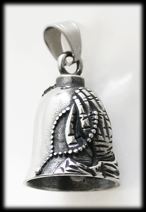 I pray Angel bell / Guardian bell smycke i rostfritt stål. - 3