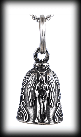 Ängel - Angel bell / Guardian bell smycke i rostfritt stål. - 2