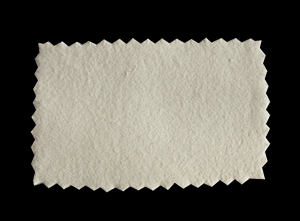 Beige putsduk.