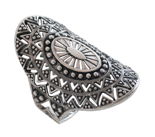 Wonderful design in silver. - 3