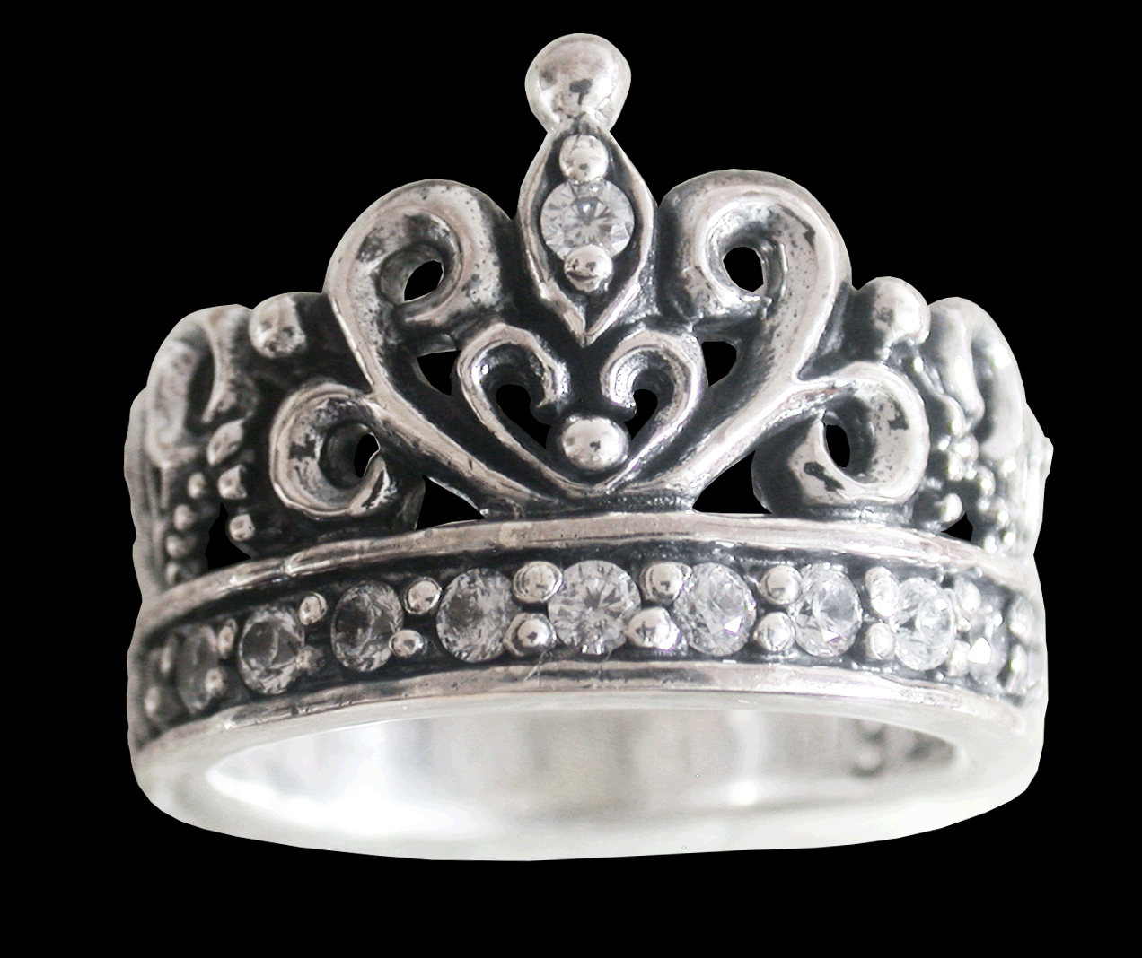 Elegant kronring. - 3