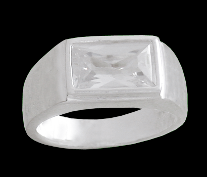 Klackring med Bling. - 2