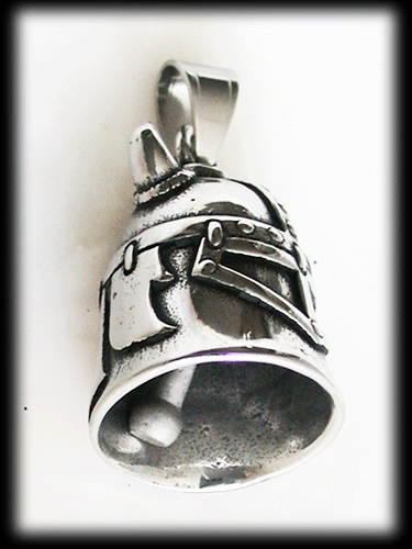 Viking - Angel bell / Guardian bell smycke i rostfritt stål. - 3